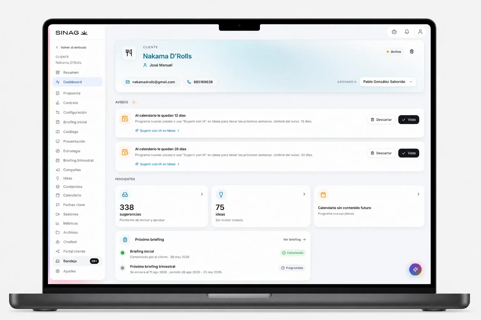 Plataforma de Operaciones con IA (SINAG) (2 of 4)